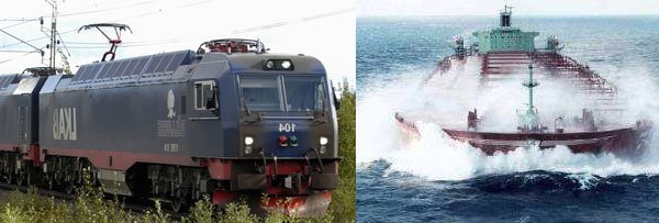 From railway to sea
