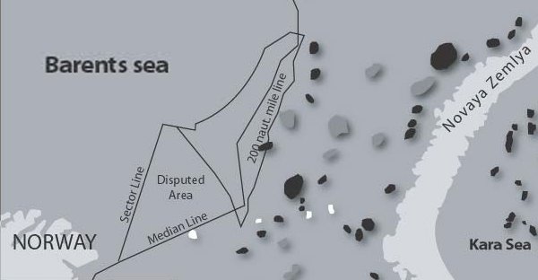 Norwegian-Russian disputed zone