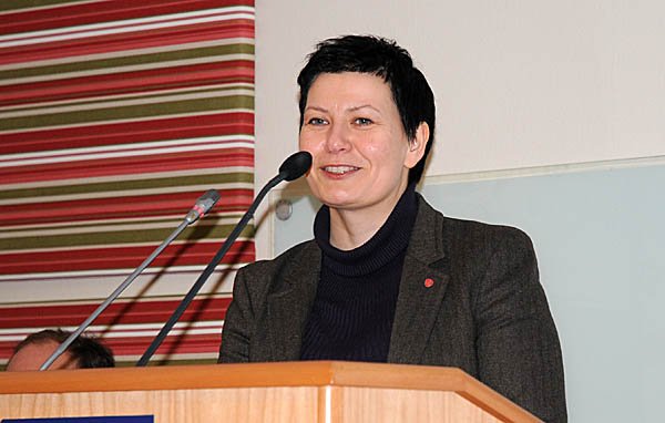 Minster of Fisheries, Helga Pedersen